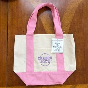 Trader Joe’s Mini Tote Bags - Pink